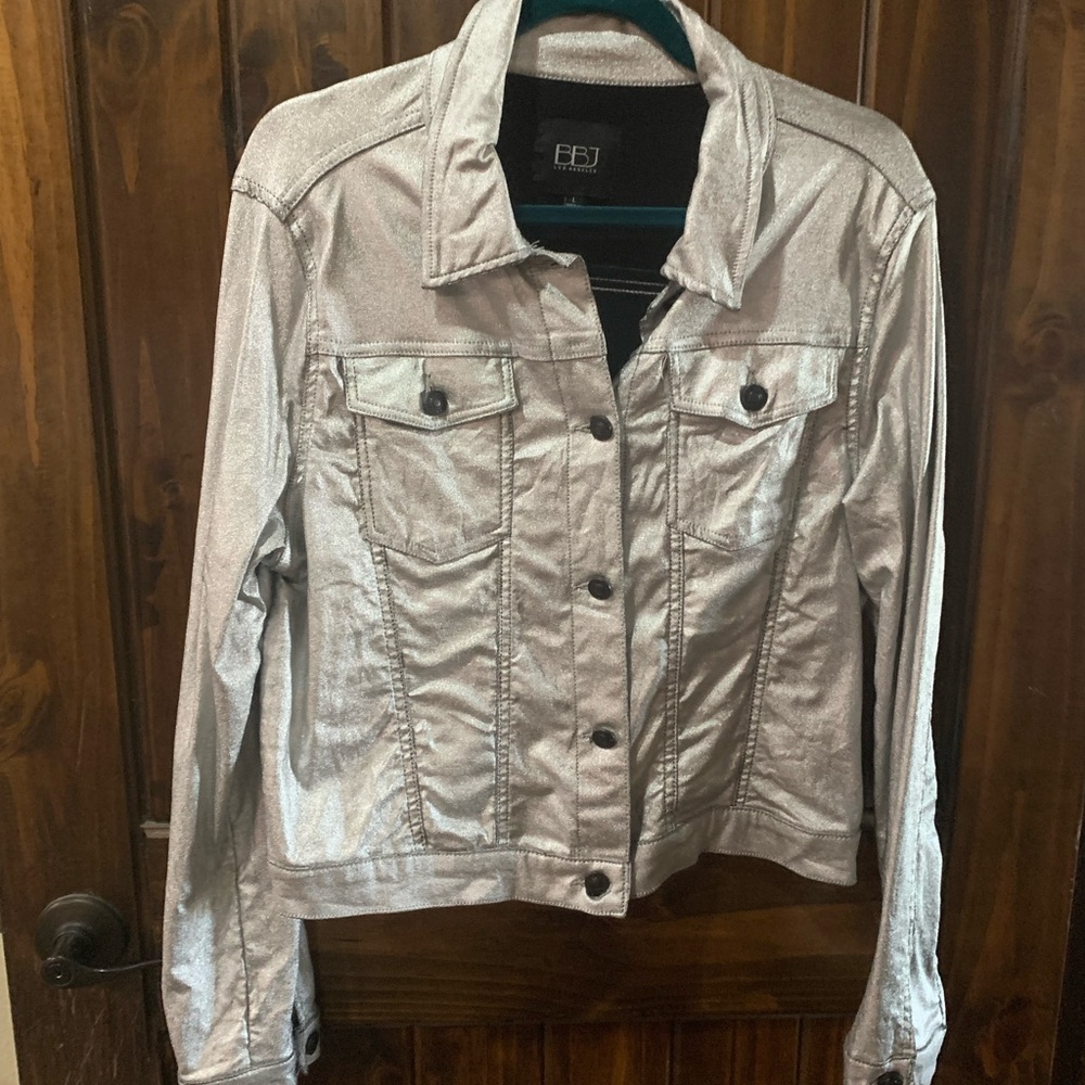 Elegant Metallic  Jacket